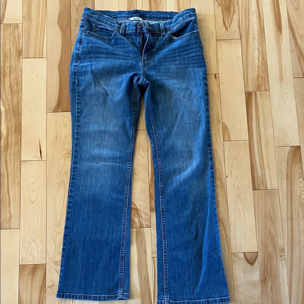 Duluth Trading Co Women's Blue Boot Cut Jeans